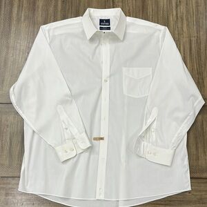 Calvin Klein White Dress Shirt with Point Collar